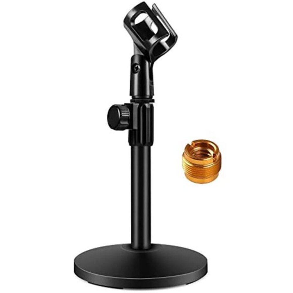 Adjustable Microphone Stand Desktop Mic Holder Clip
